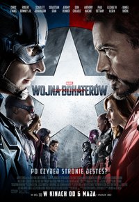 Plakat Filmu Kapitan Ameryka: Wojna bohaterów (2016)
